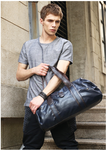 Shub-02 Faux Leather Gym-Travel Duffel Handbag by Wolph