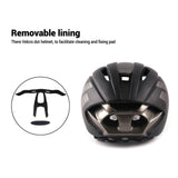 AeroX Bicycle Racing Helmet with Integrated Visor for Men-Women