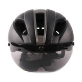 AeroX Bicycle Racing Helmet with Integrated Visor for Men-Women