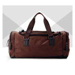 Shub Faux Leather Gym-Travel Duffel Handbag by Wolph