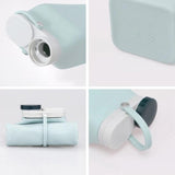 600ML Vintage Style Collapsible Travel Waterbottle for Outdoors