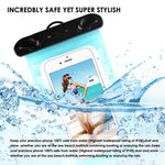 SND IPX8 Universal Transparent Waterproof Smartphone Pouch